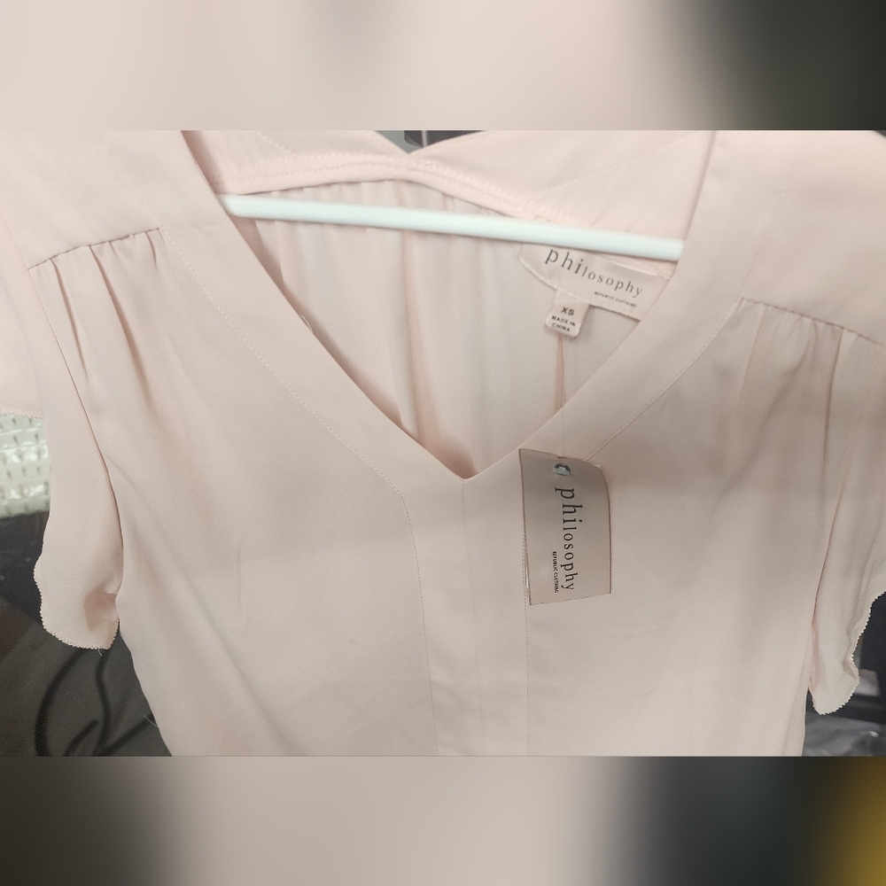 Philosophy Women's Pink Top